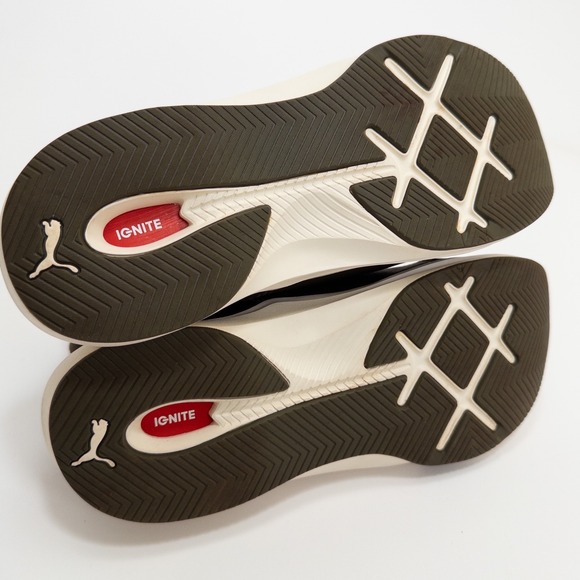 Puma Phenom Running Shoes Womens 6.5 Olive Green Rose Gold High Top - Picture 16 of 16